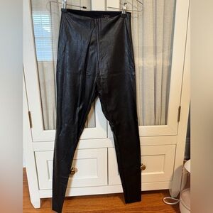 Commando Black Faux Leather Women’s Leggings